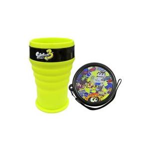中古マグカップ・湯のみ イエロー 折りたたみ式シリコンコップ 「Switchソフト Splatoon...