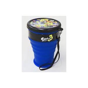 中古マグカップ・湯のみ ブルー 折りたたみ式シリコンコップ 「Switchソフト Splatoon3...
