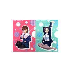 中古クリアファイル アイちゃん＆後輩ちゃん A4クリアファイル 2枚セット 「月曜日のたわわ2×ドン...