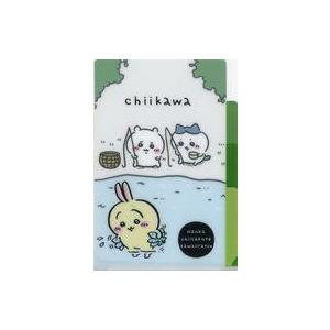 中古クリアファイル 集合(魚釣り) A6クリアファイル(3ポケット) 「ちいかわ なんか小さくてかわ...