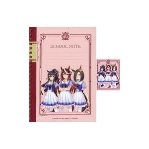 中古ノート メモ帳 スクールノートデザイン 限定ステッカー付A5リング