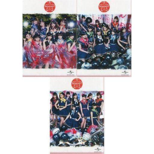 中古クリアファイル(女性アイドル) PASSPO☆ A4クリアファイル3枚セット 「夏空HANABI...