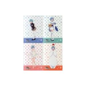 中古クリアファイル レム A4クリアファイルセット(4枚セット) 「Re：ゼロから始める異世界生活×...