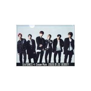 中古クリアファイル Snow Man vs SixTONES A5クリアファイル C 楽天ブックス・...