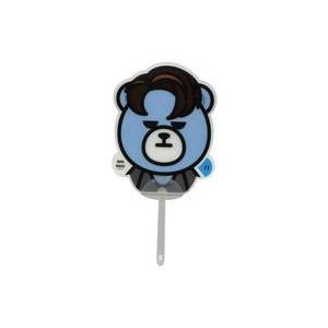 中古うちわ(男性) V.I フェイスうちわ 「KRUNK×BIGBANG BEACH(2017)」