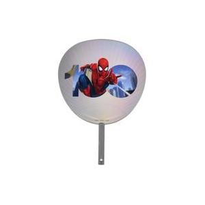 中古うちわ・扇子 20.スパイダーマン(デザインシステム) ジャンボうちわ 「Disney100 T...