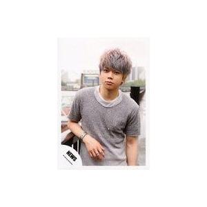 中古生写真(ジャニーズ) NEWS/増田貴久/上半身・衣装グレー白・右肘上げ・ネックレス/公式生写真