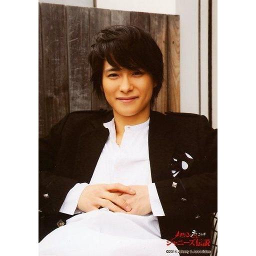 中古生写真(ジャニーズ) A.B.C-Z/戸塚祥太/上半身・座り・衣装黒ジャケット・白シャツ・両手合...