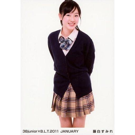 中古生写真(女性) 藤白すみれ/3Bjunior×B.L.T.2011 JANUARY