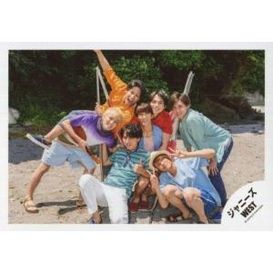 中古生写真(ジャニーズ) ジャニーズWEST/集合(7人)/横型・全身・前列藤井中間しゃがみ・センター濱田ハンモック座り・背景野外/『人生は素晴ら