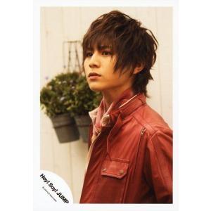 中古生写真(ジャニーズ) Hey! Say! JUMP/山田涼介/バストアップ・衣装茶・スカーフ・体左向き・背景鉢/公式生写真