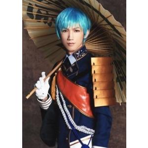 中古生写真(男性) 廣瀬大介(一期一振)/上半身・衣装紺・傘・背景茶・キャラクターショット/舞台「『刀剣乱舞』虚伝 燃ゆる本能寺」トレー