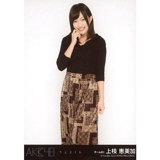 中古生写真(AKB48・SKE48) 上枝恵美加/膝上/CD「サムネイル」劇場盤特典生写真