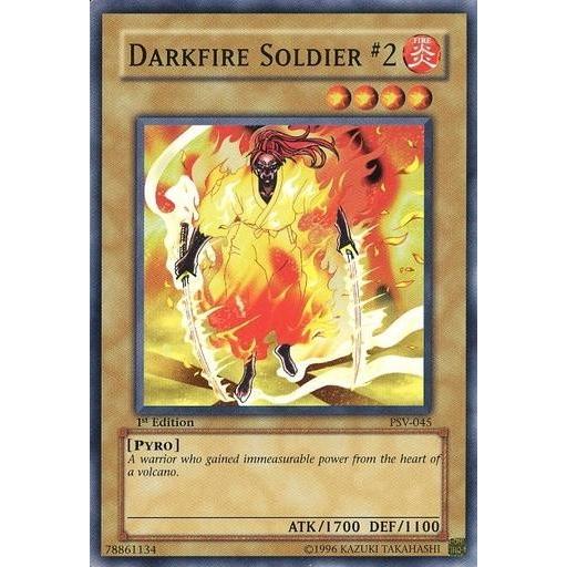中古遊戯王 PSV-045[N]：Darkfire Soldier #2/炎の剣豪