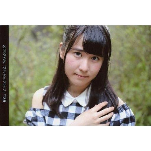 中古生写真(女性) アイドルカレッジ/戸沢舞/横型・バストアップ・衣装黒 白・チェック柄・右手パー胸...