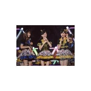 中古生写真(AKB48・SKE48) 集合(3人)/ライブフォト・横型・膝上・衣装黒・黄色・青・