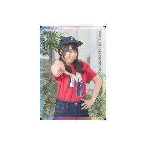 中古コレクションカード(女性) 水樹奈々/バストアップ・衣装赤・右手上げ/NANA MIZUKI