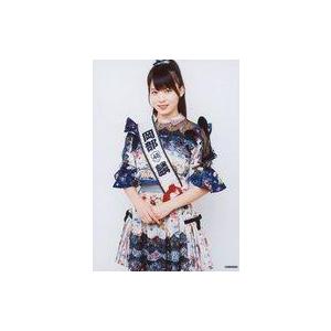 中古生写真(AKB48・SKE48) 岡部麟/膝上・衣装グレー青黒・花柄/AKB48総選挙 公式ガイ...