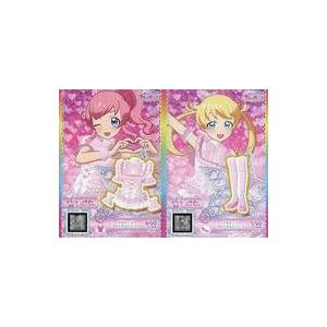 中古プリパラ P-005/P-007[R]：フルレースブロッサムトップス/フルレースブロッサムシューズ