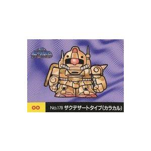 中古アニメ系トレカ No.179[ノーマル]：ザクデザートタイプ(カラカル)