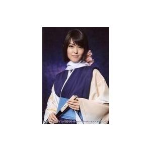 中古生写真(女性) 野本ほたる(梶原朔)/上半身・扇子・背景紫黒・キャラクターショット/舞台「遙かなる時空の中で3」ブロマイド 全員セッ