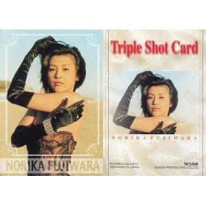 中古コレクションカード(女性) NO.040 ： 藤原紀香/Triple Shot Card/藤原紀...