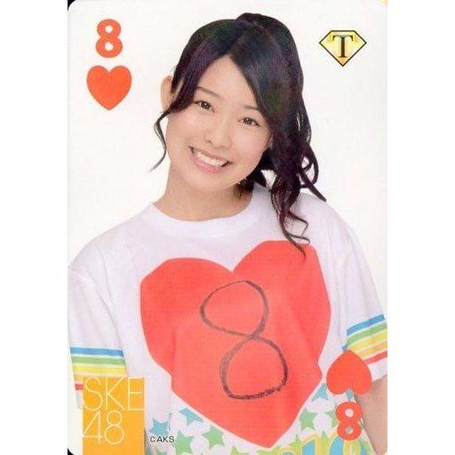 中古アイドル(AKB48・SKE48) ハートの8 ： 宮前杏実/レギュラーカード(トランプカード)...