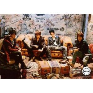 中古生写真(ジャニーズ) KAT-TUN/集合(4人)/横型・全身・座り・ソファ・目線右下・トランク・中丸左手皿/COUNTDOWN LIVE 201
