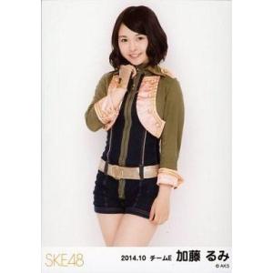 中古生写真(AKB48・SKE48) 加藤るみ/膝上/「2014.10」ランダム生写真