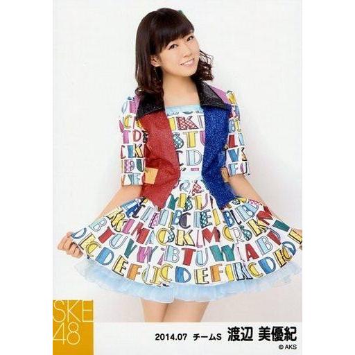 中古生写真(AKB48・SKE48) 渡辺美優紀/膝上・両手スカート/「2014.07」個別生写真