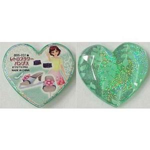 中古プリティーリズム B05-031★[エスニック]：レトロフラワーパンプス