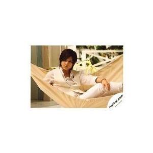 中古生写真(ジャニーズ) Hey! Say! JUMP/山田涼介/横型・膝上・衣装白・ハンモック・左手膝上・座り・体右向き/公式生写真