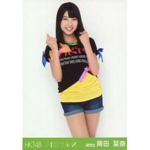 中古生写真(AKB48・SKE48) 岡田栞奈/膝上/「メロンジュース」会場限定生写真