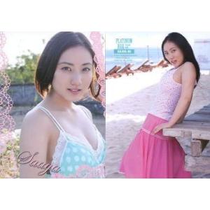 直筆サイン入りビキニチェキ 紗綾 オレンジ : トレカショップ