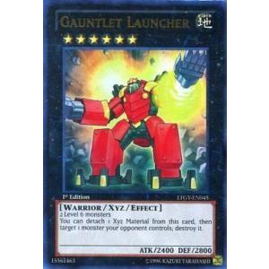 中古遊戯王 LTGY-EN045[UR]：Gauntlet Launcher/ガントレット・シュータ...