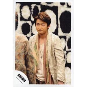 中古生写真 ジャニーズ 嵐 大野智 上半身 衣装ベージュ 花柄 ストール薄茶 緑 背景白黒 公式生写真 G 駿河屋ヤフー店 通販 Yahoo ショッピング