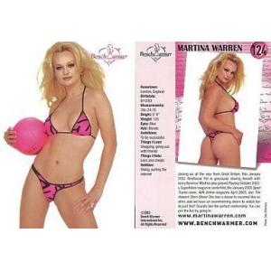 中古コレクションカード(女性) 124[Basic Set]：MARTINA WARREN