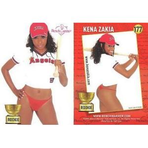 中古コレクションカード(女性) 177 ： KENA ZAKIA