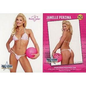 中古コレクションカード(女性) 252[Basic Set(ALL STAR)]：JANELLE P...