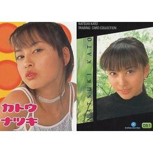 中古コレクションカード(女性) No.051 ： 加藤夏希/加藤夏希トレーディングカードコレクション