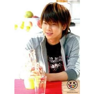 中古生写真(ジャニーズ) NEWS/増田貴久/上半身・座り・ジャケットグレー・目線左・グラス・ジュース/「NEWS CONCERT T