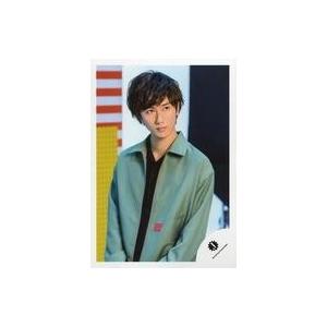 中古生写真(ジャニーズ) Snow Man/阿部亮平/上半身・衣装緑・黒  