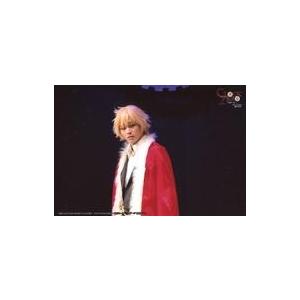 中古生写真(男性) 猪野広樹(神賀旭)/ライブフォト・横型・膝上・衣装赤・左向き・目線右・キャラクタ...