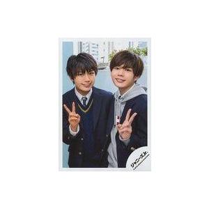 中古生写真(ジャニーズ) なにわ男子/大西流星/膝上・衣装青・水色