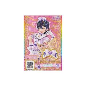 中古プリパラ P-200[SR]：レインボーライブパープルヘアアクセ