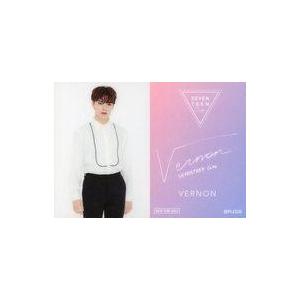 中古コレクションカード(男性) SEVENTEEN/VERNON(バーノン)/衣装黒・白・裏面紫・印...