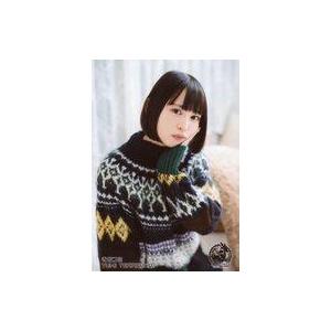 中古生写真(女性) [レギュラーカード]：純情のアフィリア/寺坂ユミ/バストアップ・衣装紺緑・左手パ...