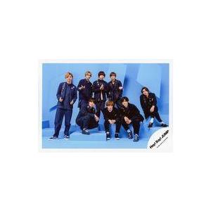 中古生写真(ジャニーズ) Hey! Say! JUMP/集合(8人)/横型・全身・衣装紺・3人座り・...