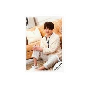 中古生写真(ジャニーズ) Hey! Say! JUMP/有岡大貴/全身・座り・衣装白・右膝立て・両手...