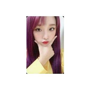 中古コレクションカード(女性)/ IZ*ONE/チェ・イェナ/右手顎・裏面ピンク・緑/CD「BLOO...